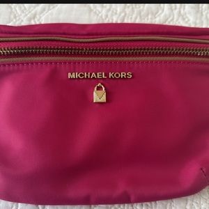 Hot pink Mk Fanny pack